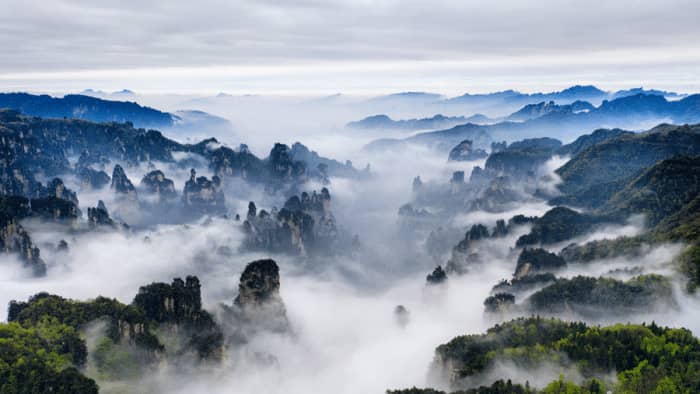 张家界自助游旅游景点推荐攻略-张家界旅游景点介绍大全